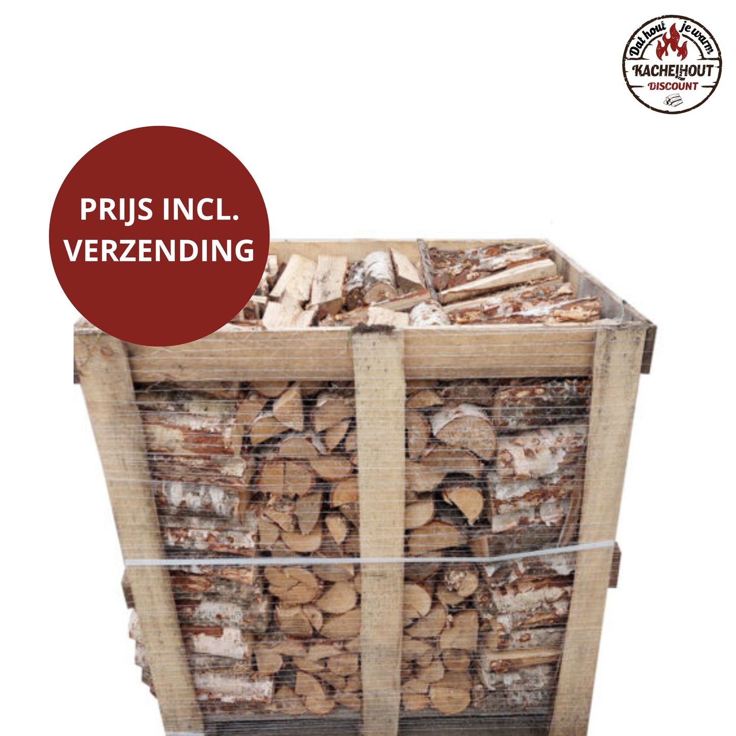 Brandhout Windgedroogd kachelhout